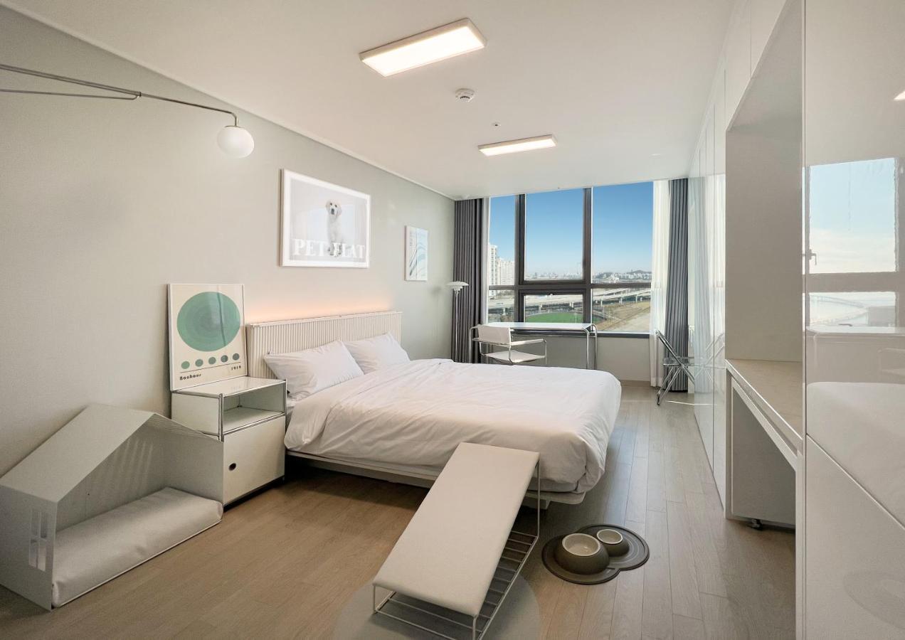 Uh Flat The Songdo Lägenhet Inchon Exteriör bild