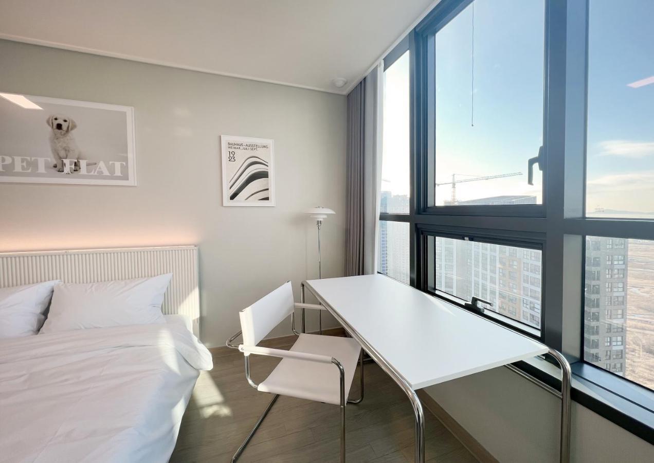 Uh Flat The Songdo Lägenhet Inchon Exteriör bild