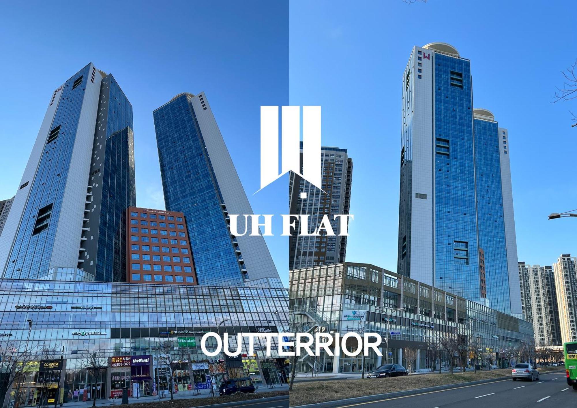 Uh Flat The Songdo Lägenhet Inchon Exteriör bild